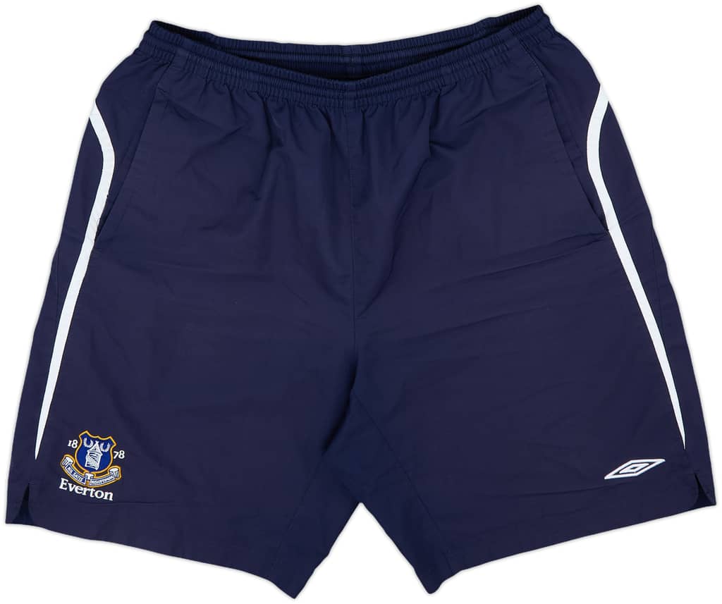 2006-07 Everton Umbro Training Shorts - 8/10 - (L)