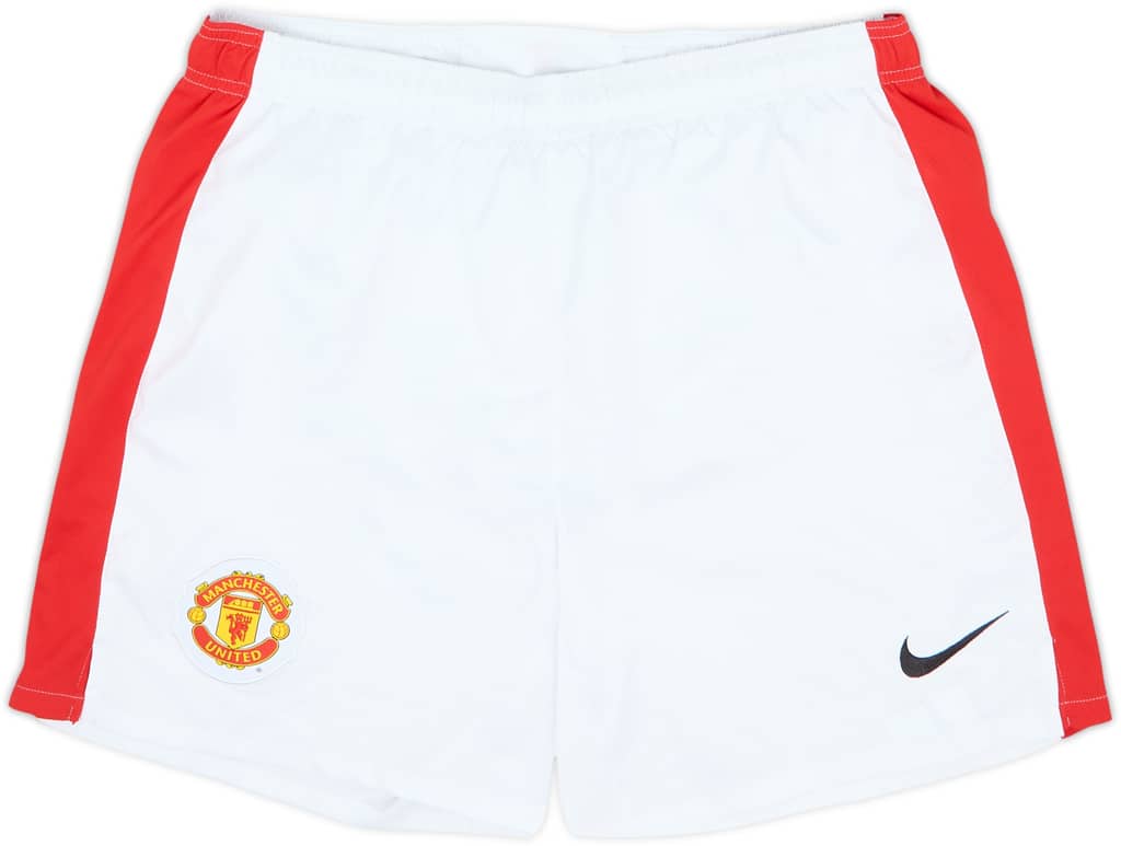 2010-11 Manchester United Home Shorts - 6/10 - (M)