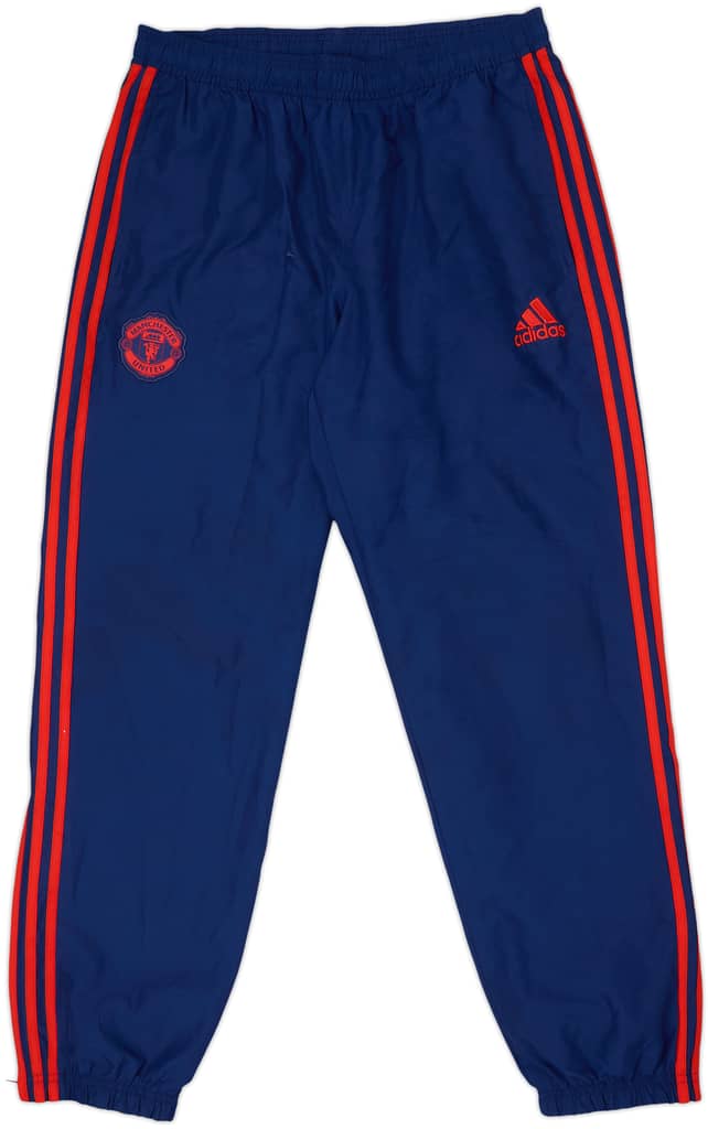2015-16 Manchester United adidas Track Pants/Bottoms - 7/10 - (L)