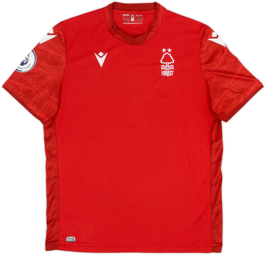 2022-23 Nottingham Forest Home Shirt - 8/10 - (XL)