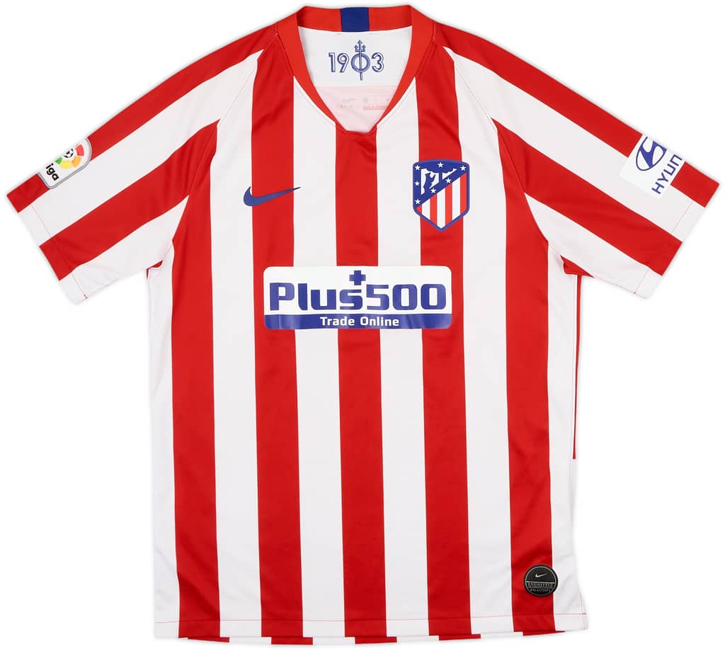 2019-20 Atletico Madrid Home Shirt - 5/10 - (M)