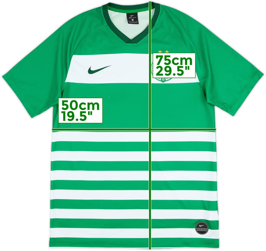 2019-20 Ferencvaros Home Shirt - 8/10 - (M)