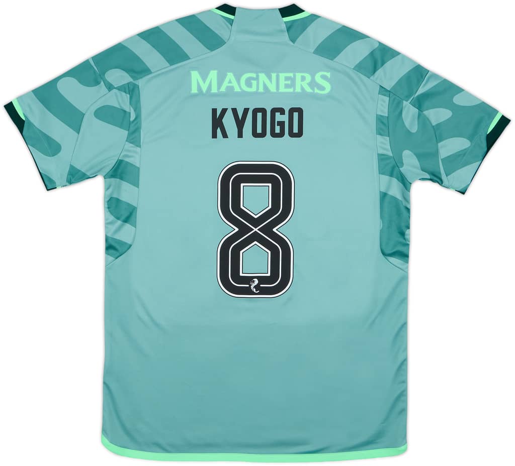 2023-24 Celtic Third Shirt Kyogo #8 - 6/10 - (S)