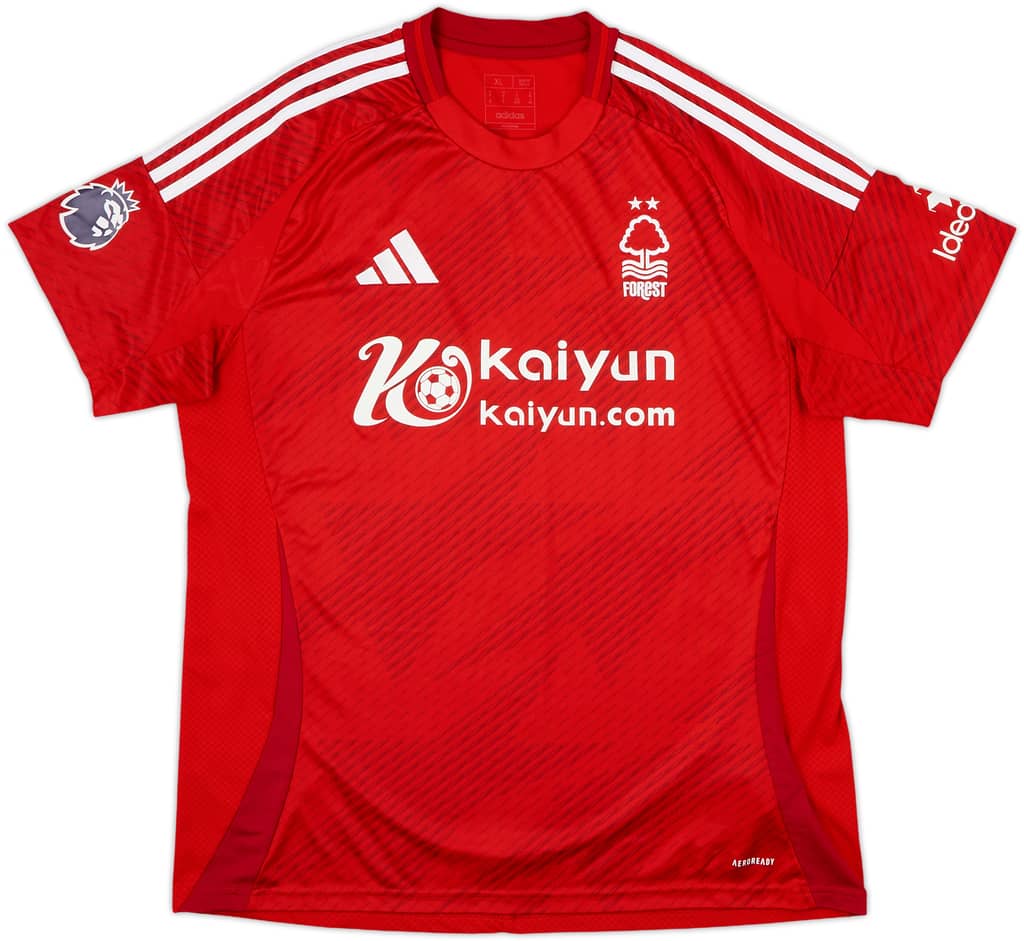 2024-25 Nottingham Forest Home Shirt - 10/10 - (XL)
