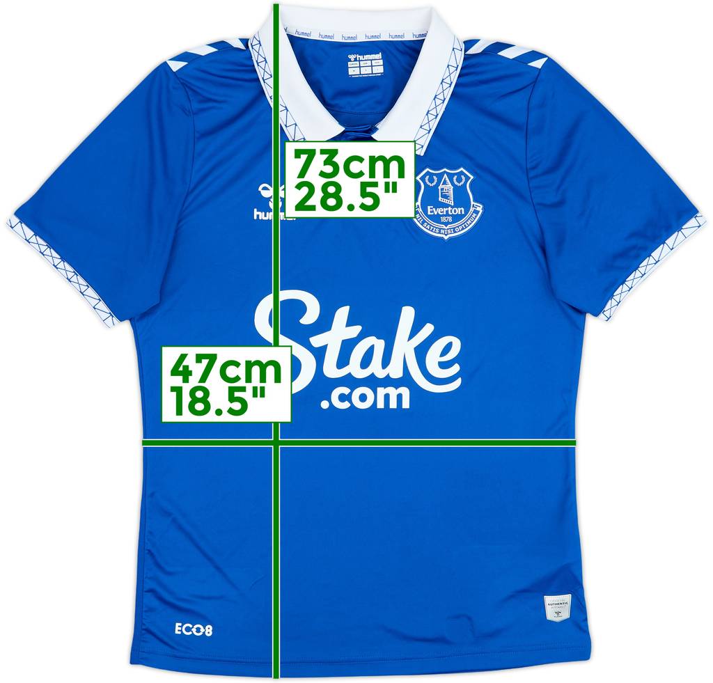 2023-24 Everton Home Shirt - 10/10 - (M)