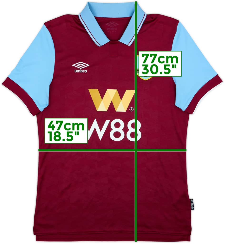2023-24 Burnley Home Shirt - 10/10 - (M)
