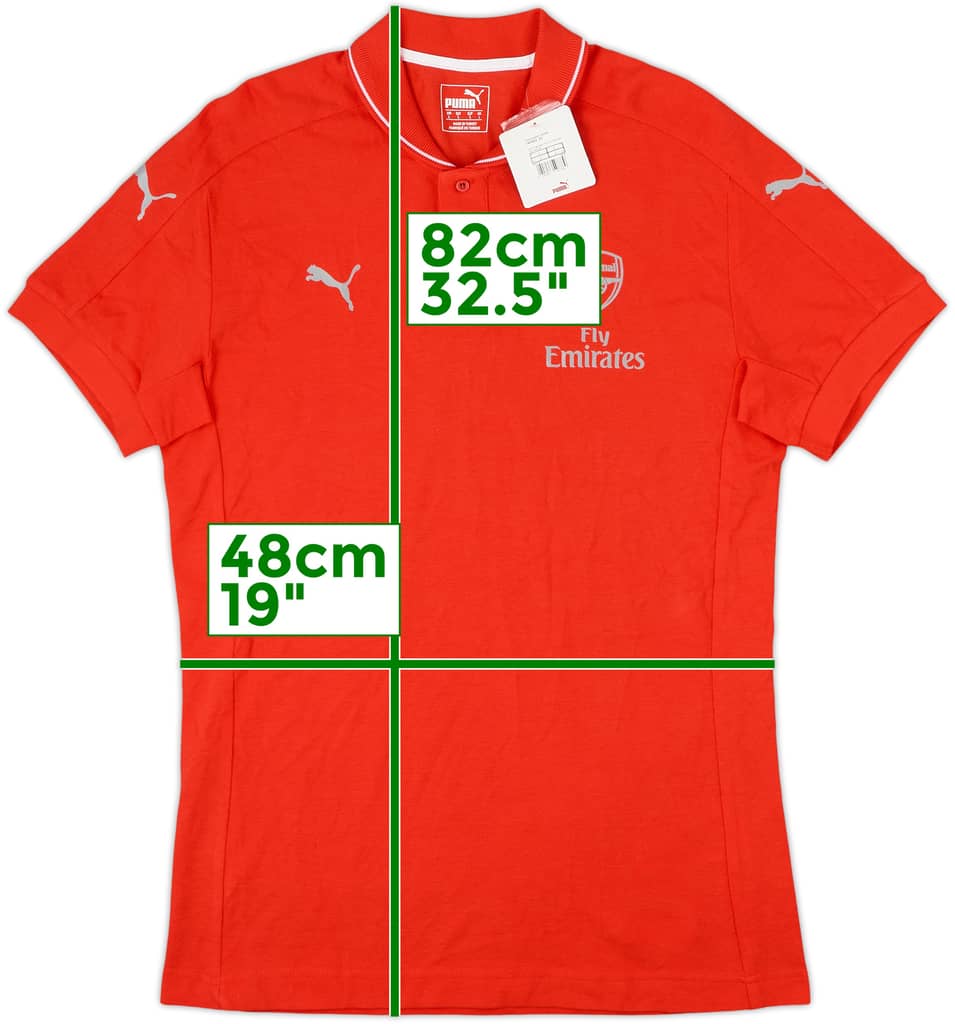 2015-16 Arsenal Puma Polo Shirt (L)