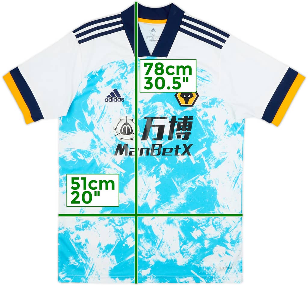 2020-21 Wolves Away Shirt - 10/10 - (M)