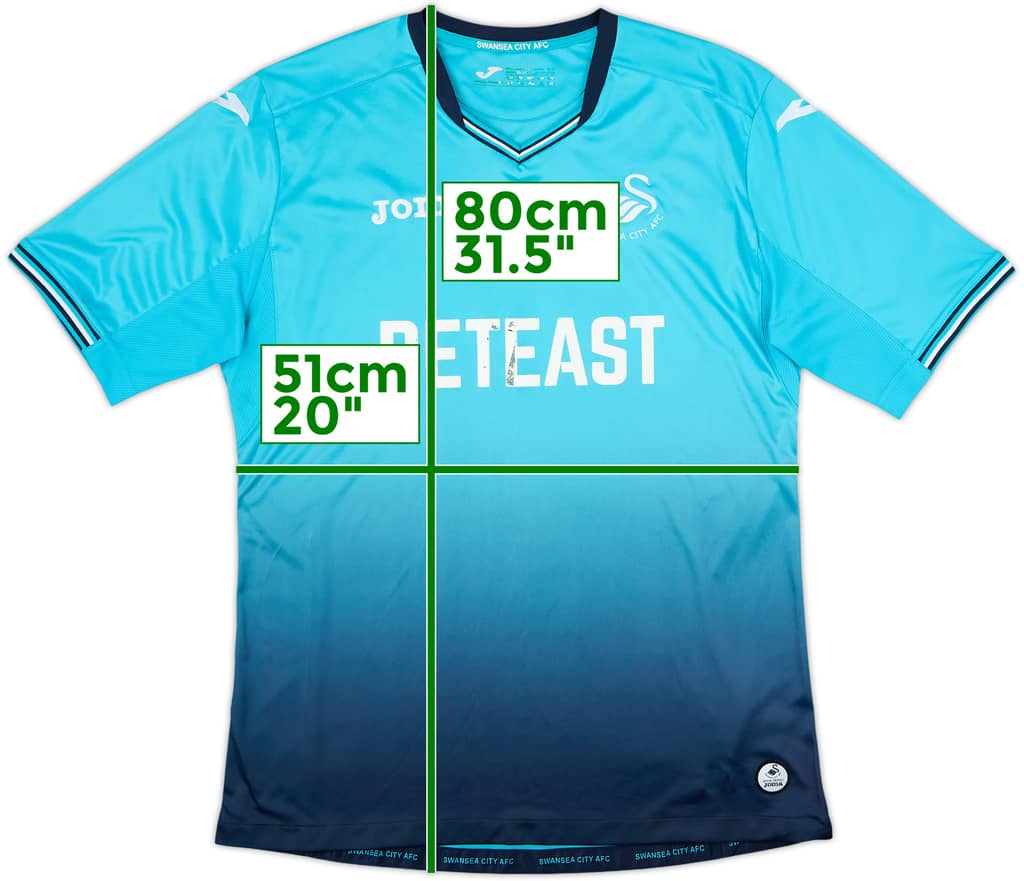 2016-17 Swansea Away Shirt - 5/10 - (XL)