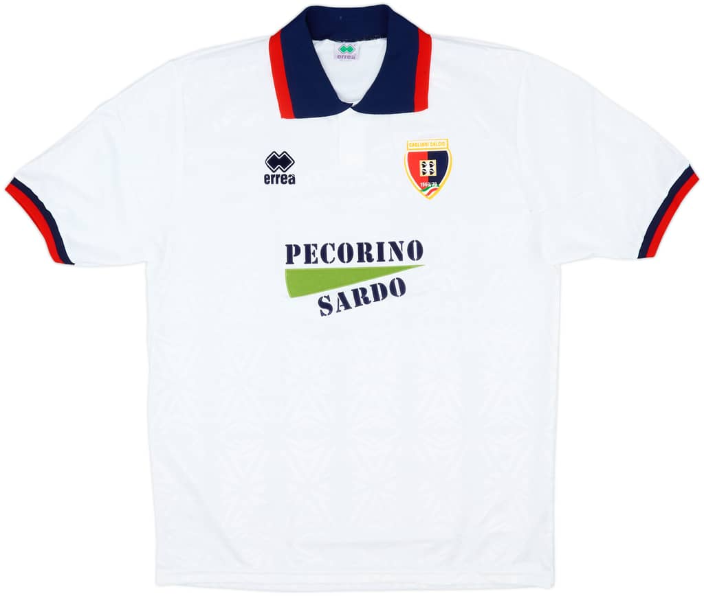 1993-95 Cagliari Away Shirt - 10/10 - (XL)
