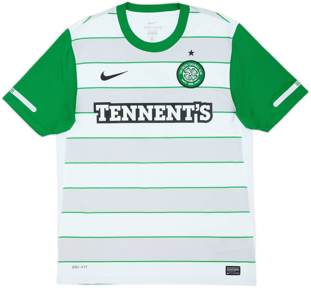 2011-12 Celtic Away Shirt Brown #8