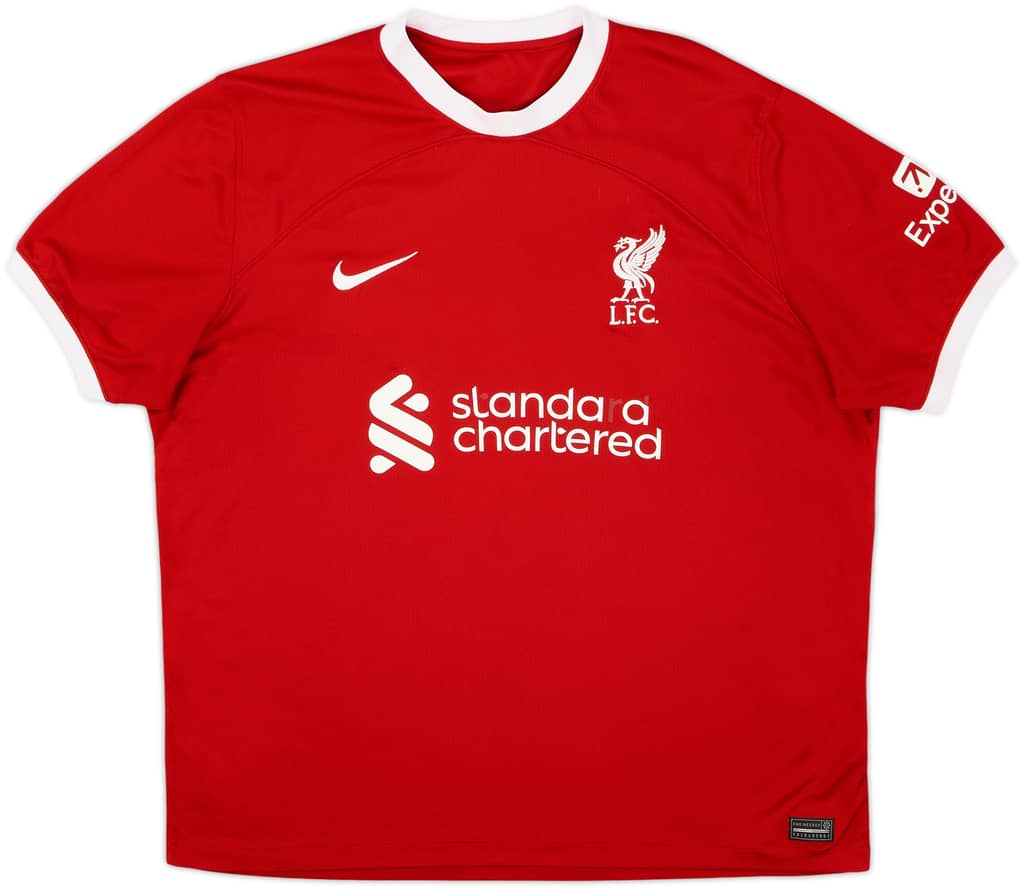 2023-24 Liverpool Home Shirt - 4/10 - (XL)