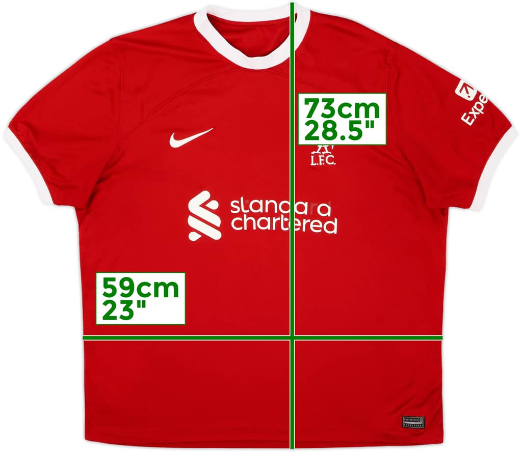 2023-24 Liverpool Home Shirt - 4/10 - (XL)