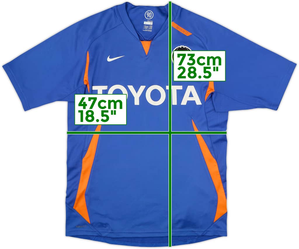 2007-08 Valencia Nike Training Shirt - 5/10 - (S)