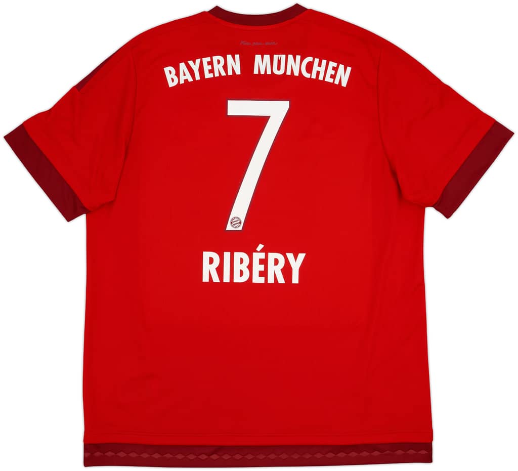 Camiseta de local del Bayern Munich 2015-16 Ribery #7
