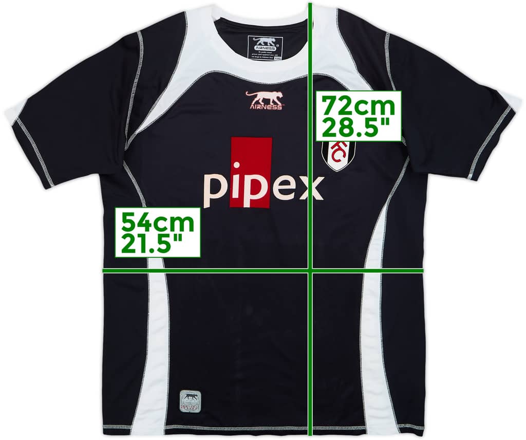 2006-07 Fulham Away Shirt - 7/10 - (XXL)