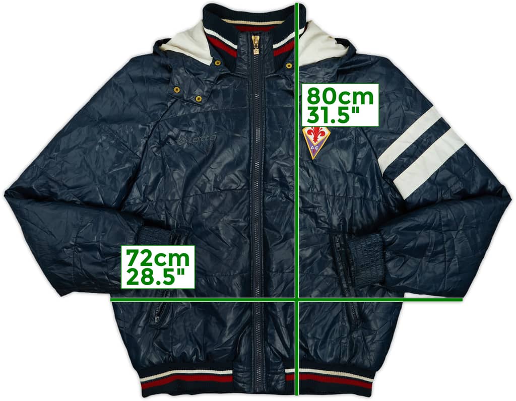 2006-07 Fiorentina Lotto Padded Bench Coat - 7/10 - (XXL)