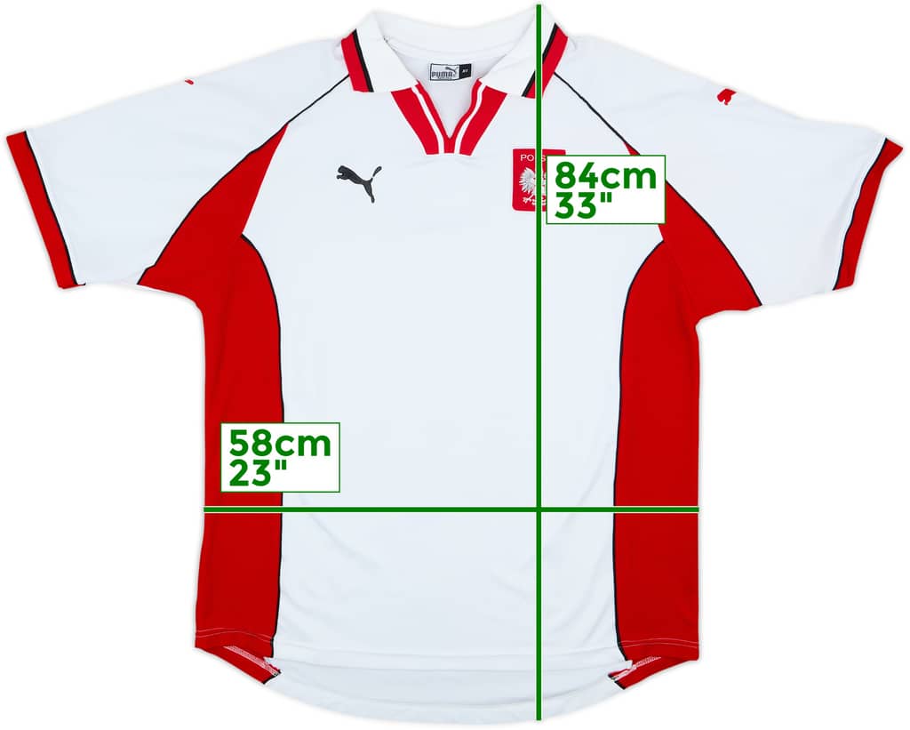 1999-00 Poland Home Shirt - 6/10 - (XL)