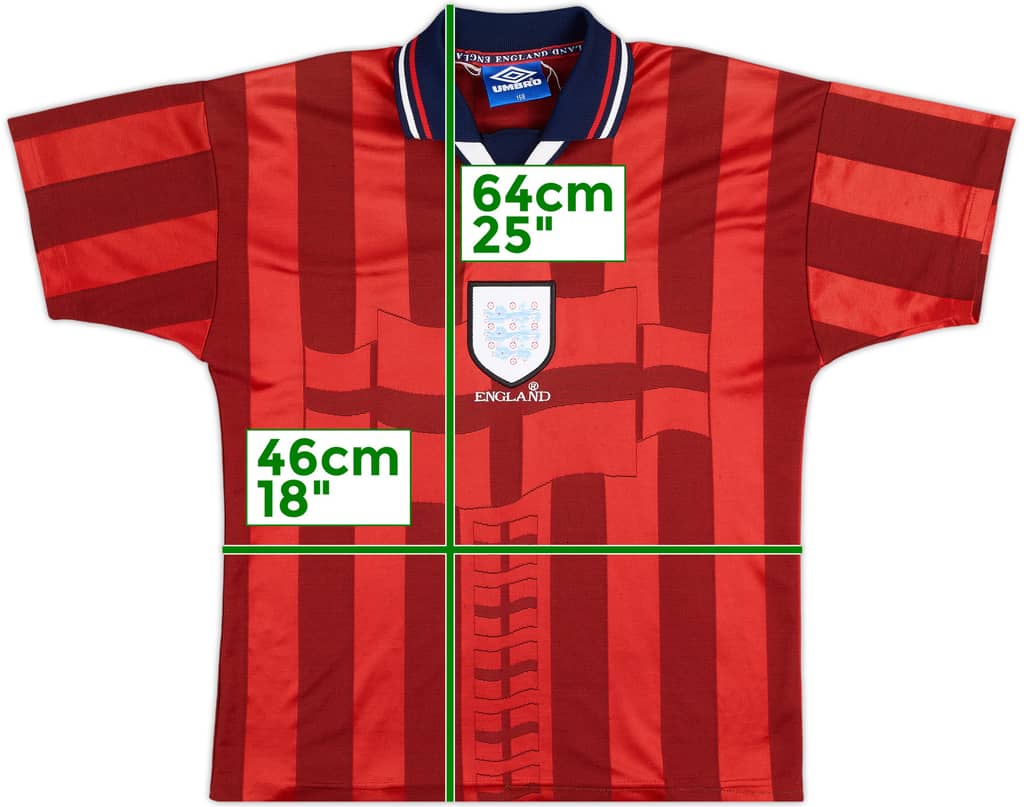 1997-99 England Away Shirt - 8/10 - (L.Boys)