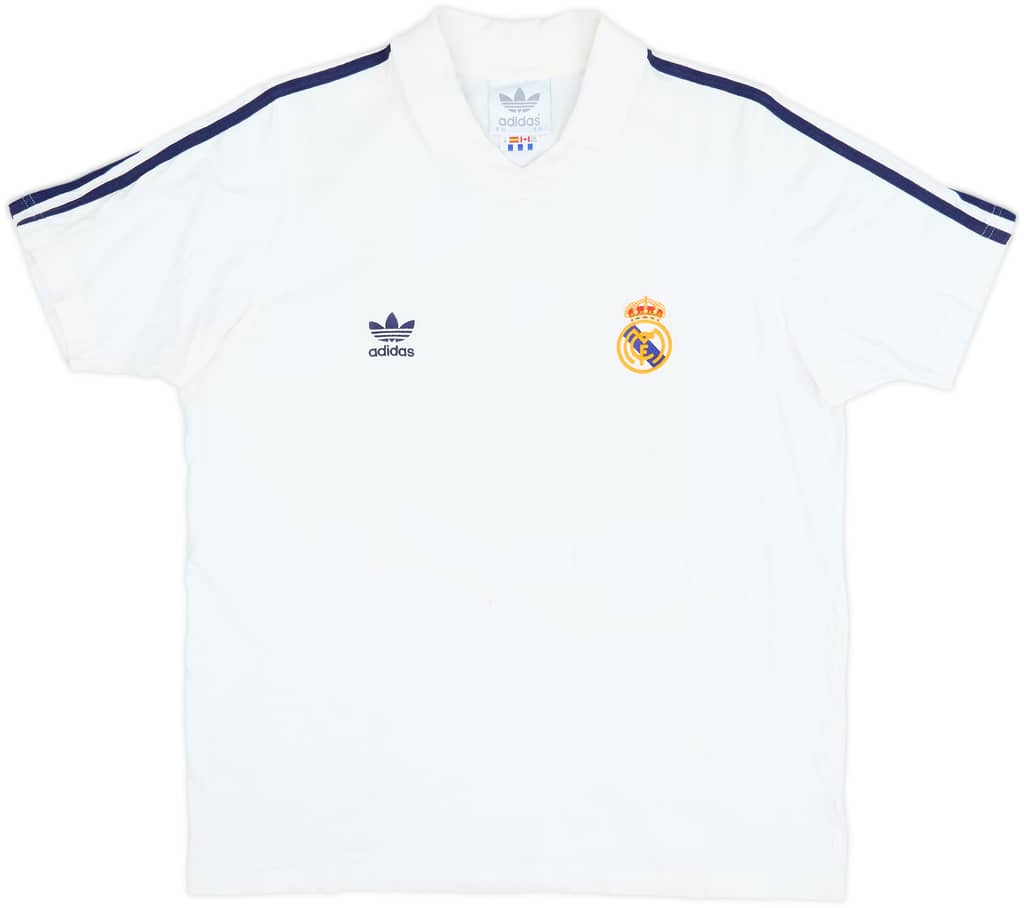 2004-05 Real Madrid adidas Polo Shirt - 8/10 - (XL)