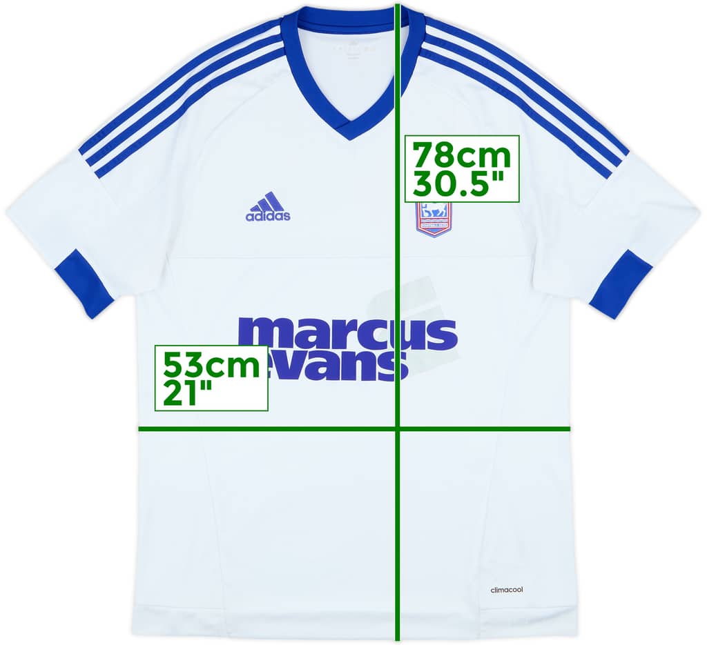 2016-17 Ipswich Away Shirt - 7/10 - (L)