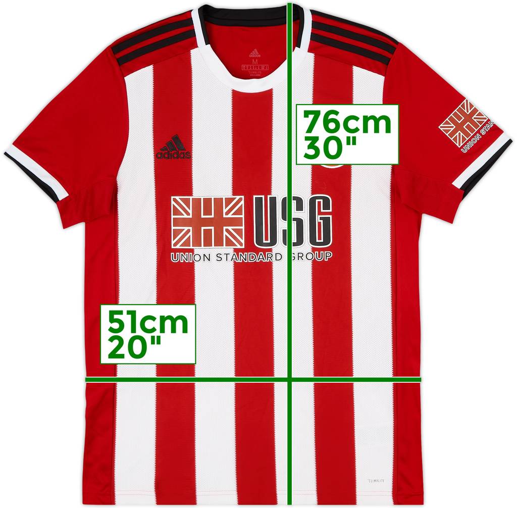 2019-20 Sheffield United Home Shirt - 8/10 - (L)