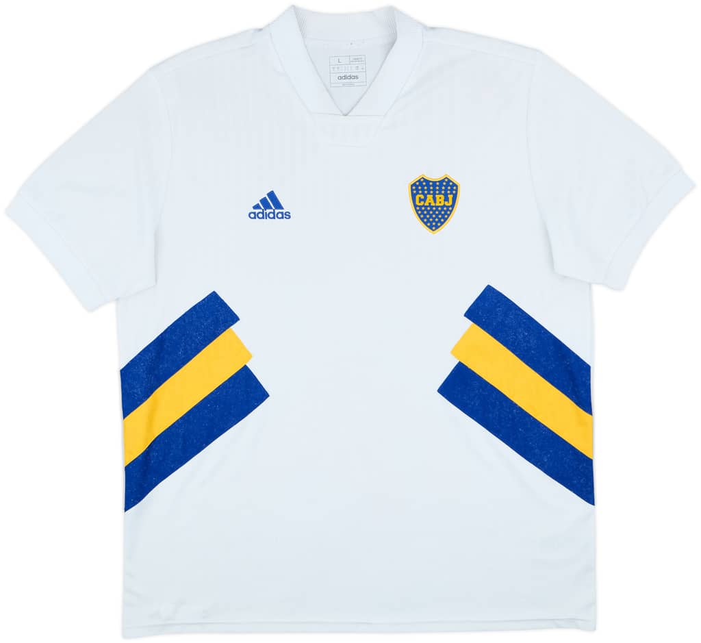 2023 Boca Juniors adidas Icons Special Shirt - 6/10 - (L)