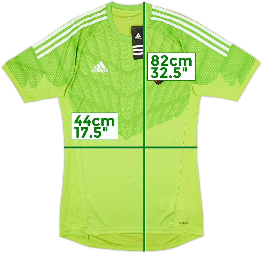 2015 Sport Club Recife Player Issue GK S/S Shirt (S)