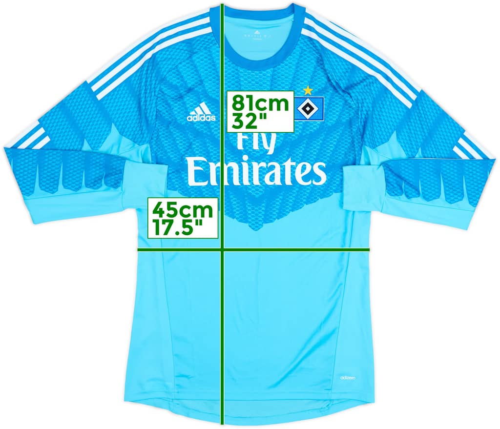 2014-15 Hamburg Player Issue GK Shirt - 8/10 - (M/L)
