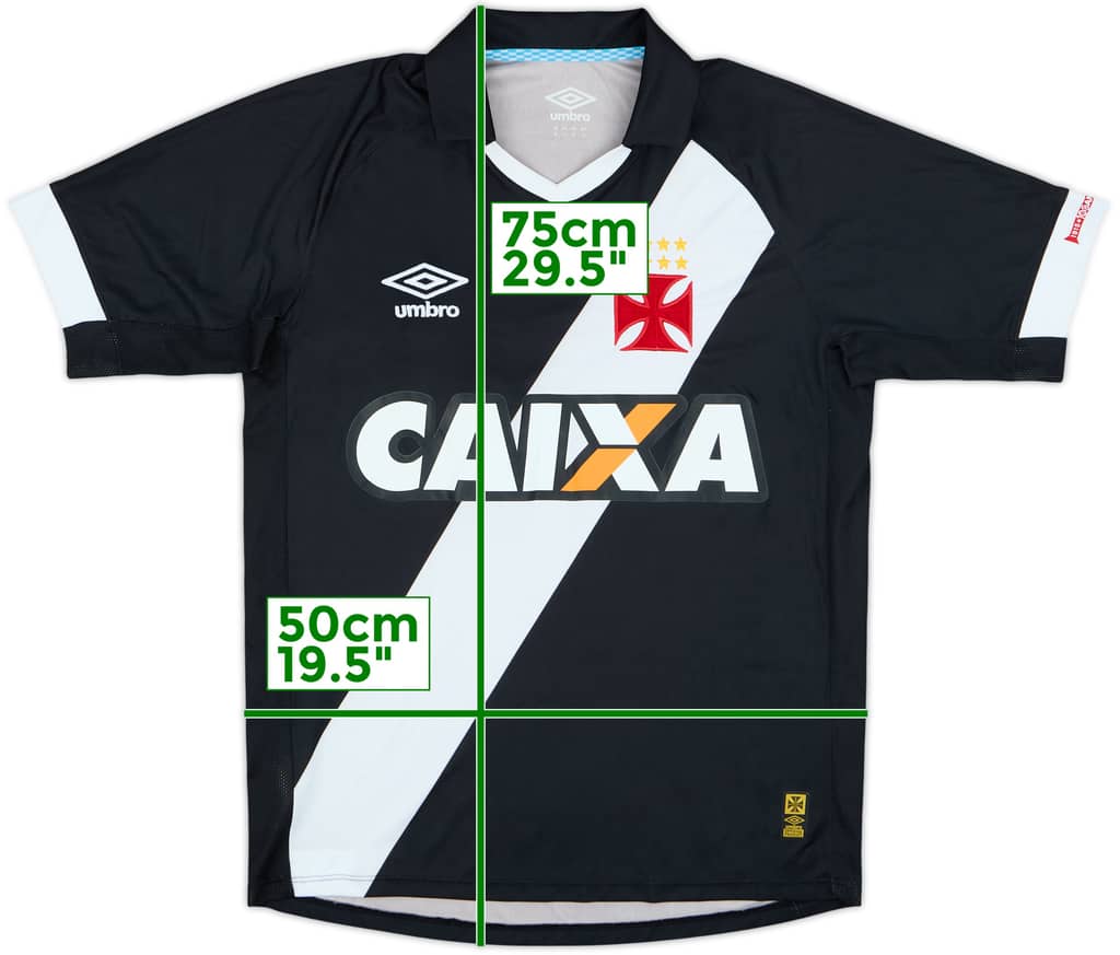 2015 Vasco Da Gama Home Shirt - 8/10 - (M)