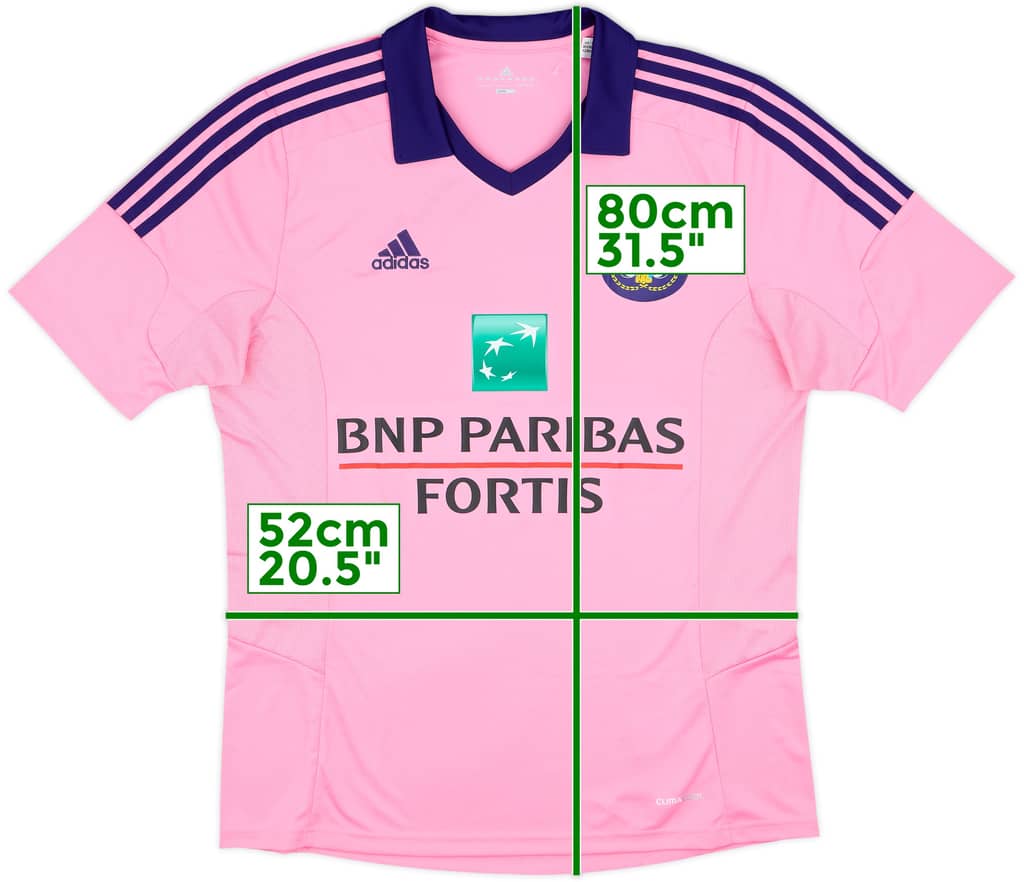 2014-15 Anderlecht Away Shirt - 10/10 - (L)