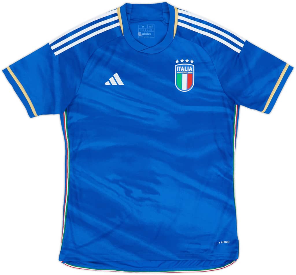 2023-24 Italy Home Shirt - 8/10 - (M)