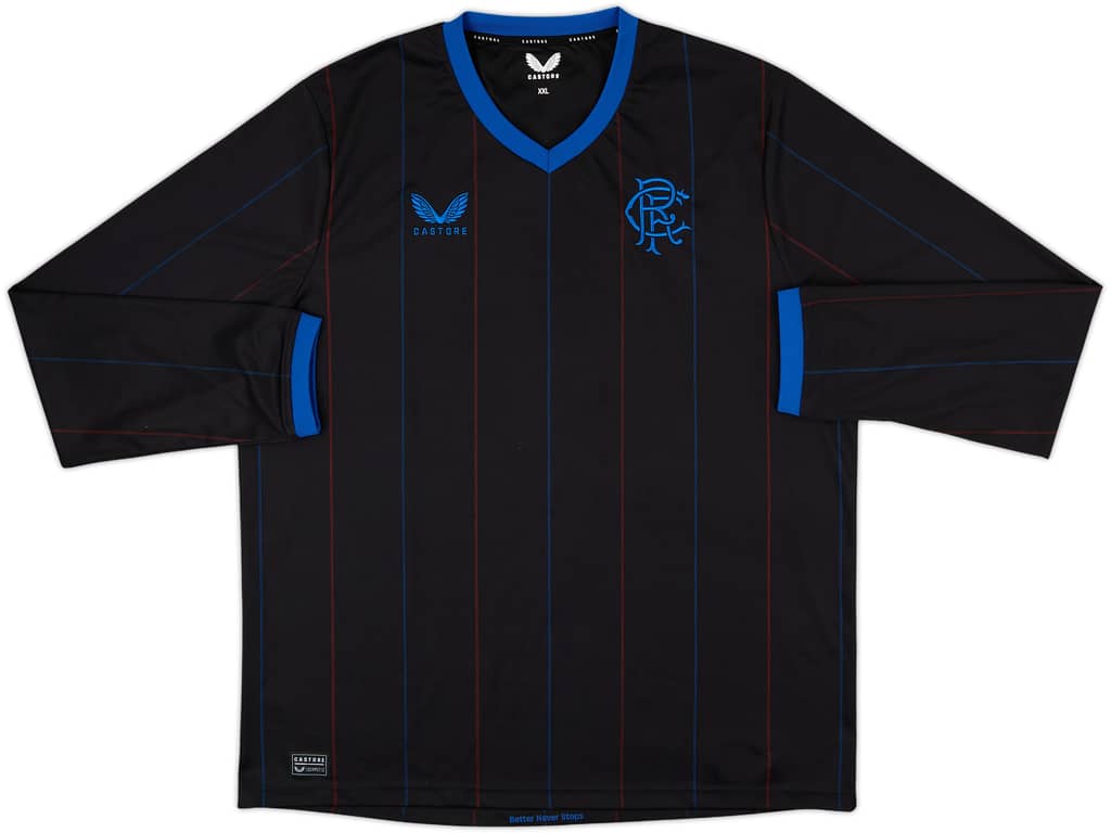 2022-23 Rangers Fourth L/S Shirt - 10/10 - (XXL)
