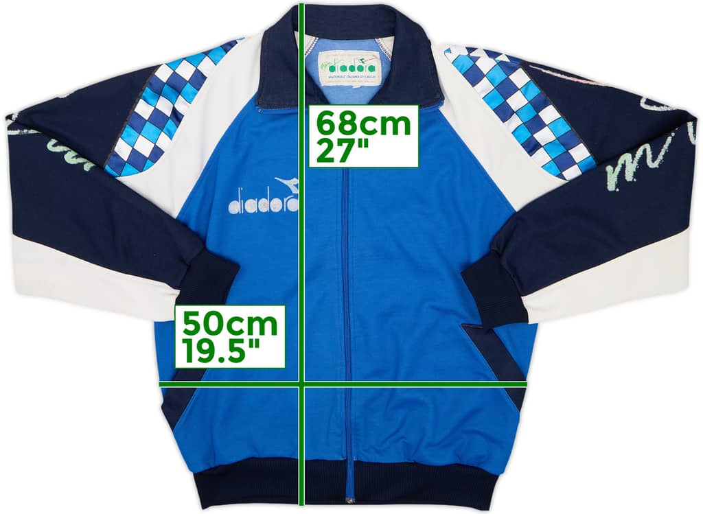 1990 Diadora Track Jacket (Italy) - 6/10 - (L)