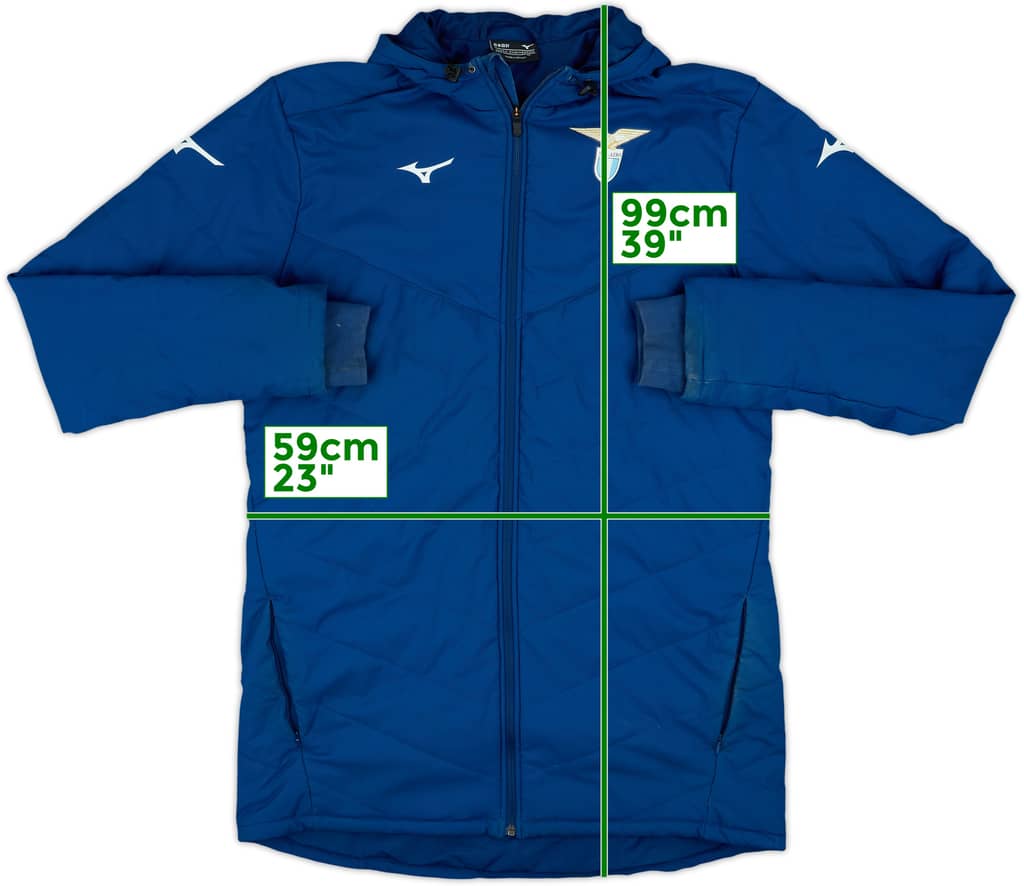 2023-24 Lazio Mizuno Padded Bench Coat - 6/10 - (XL)