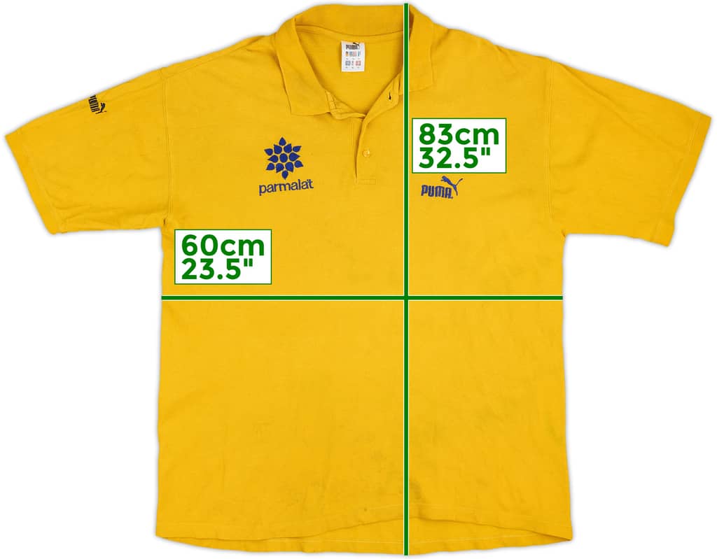 1995-96 Parma Puma Polo Shirt - 6/10 - (XL)