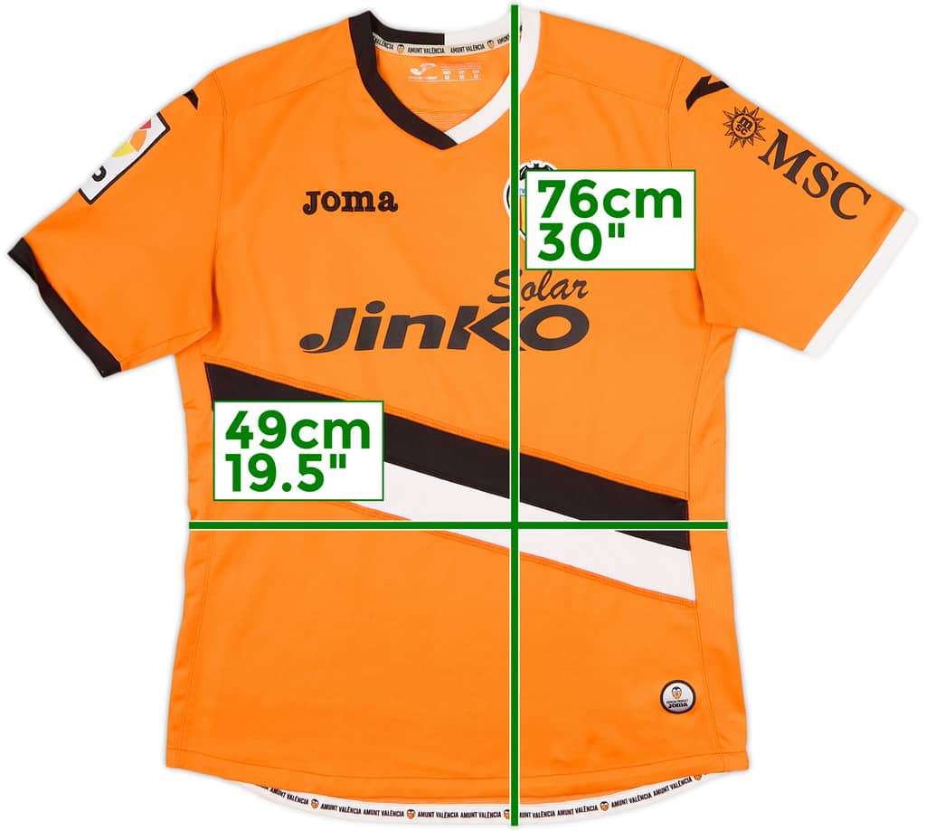 2013-14 Valencia Away Shirt - 8/10 - (M)