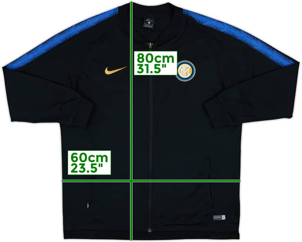 2018-19 Inter Milan Nike Track Jacket - 8/10 - (XL)