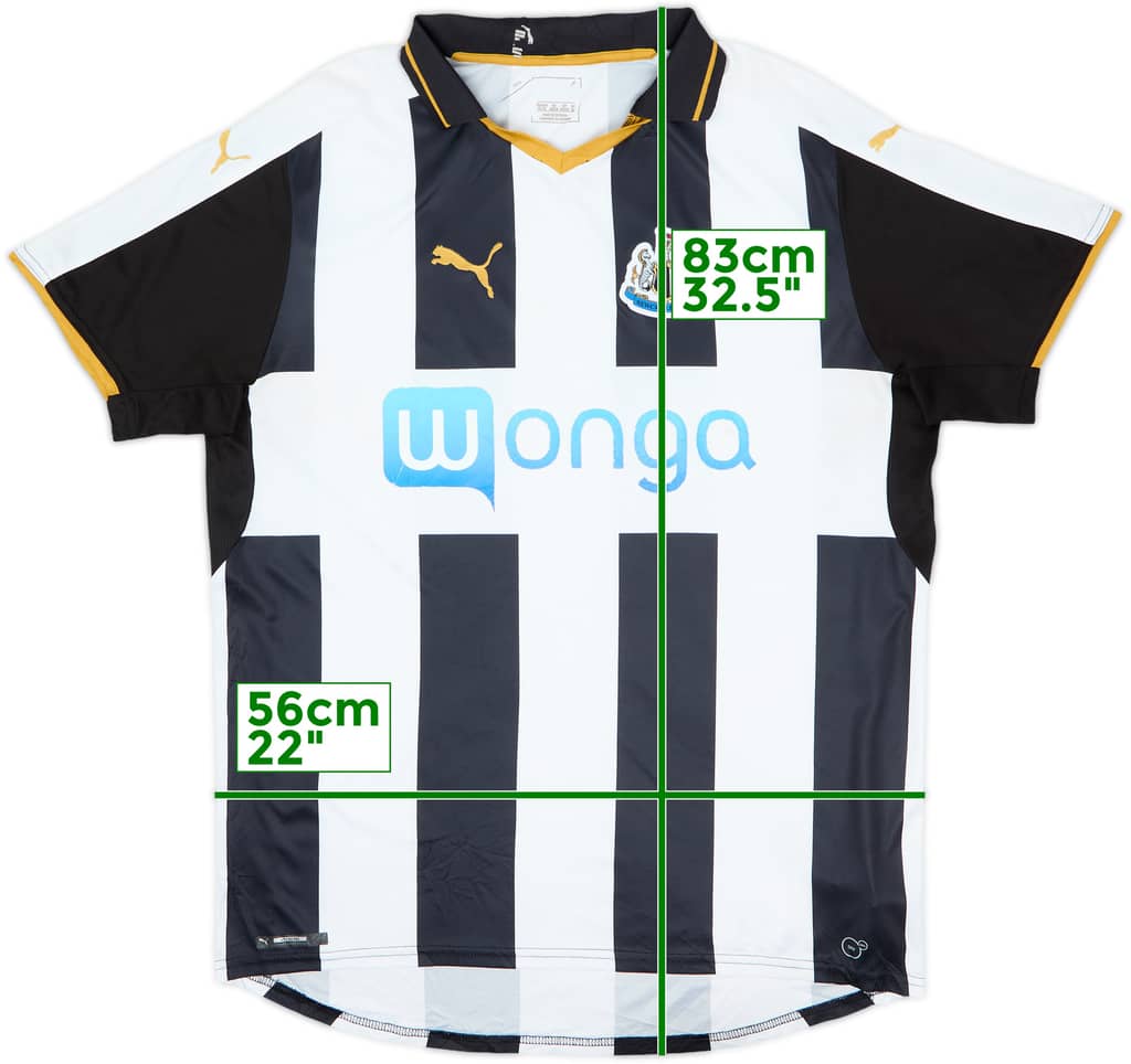 2016-17 Newcastle Home Shirt - 5/10 - (XL)