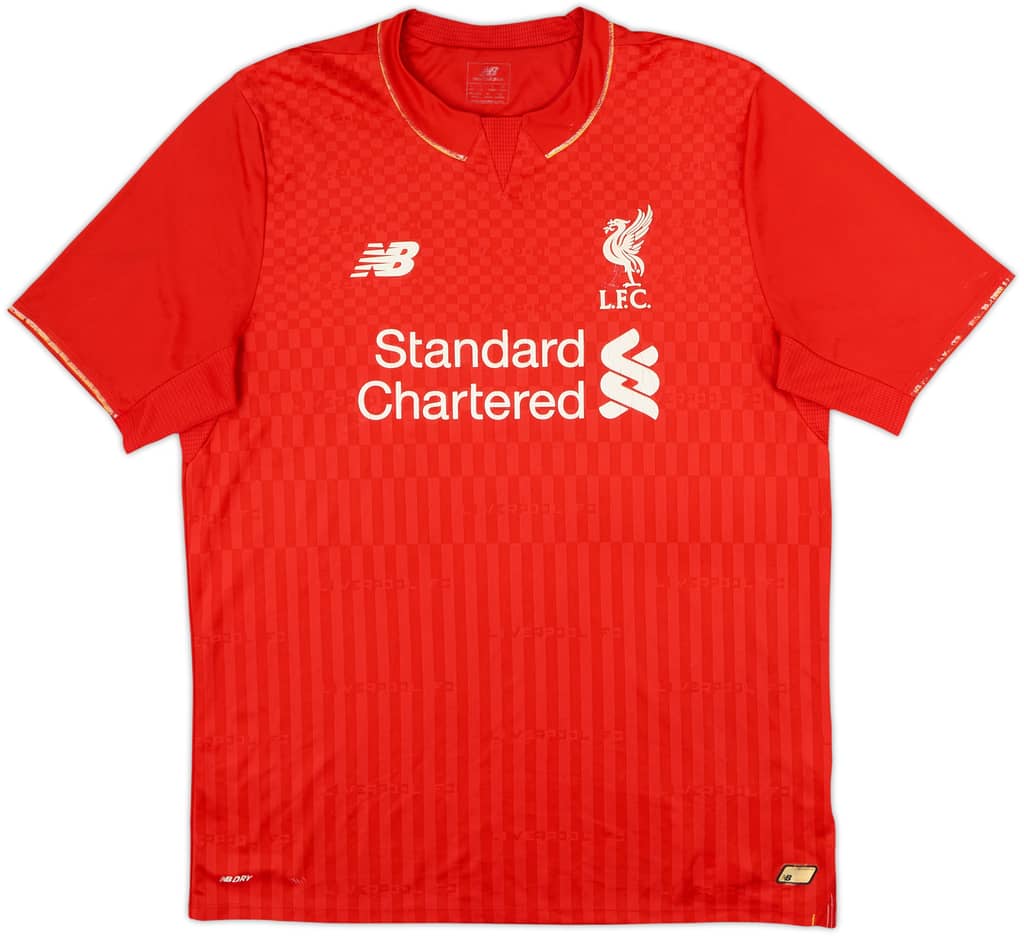 2015-16 Liverpool Home Shirt - 5/10 - (L)