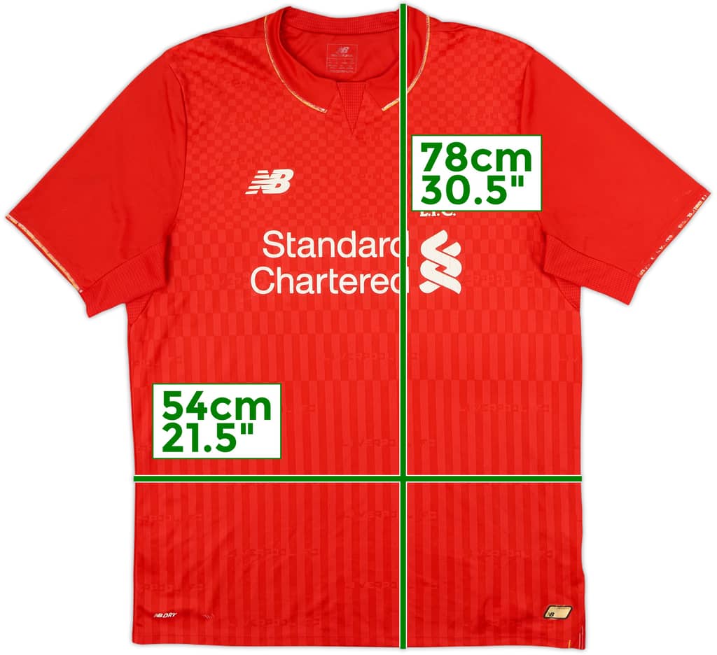 2015-16 Liverpool Home Shirt - 5/10 - (L)