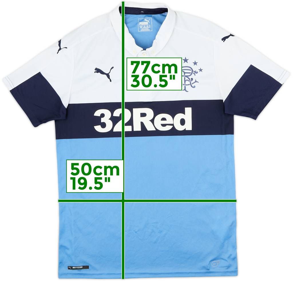 2016-18 Rangers Third Shirt - 6/10 - (M)