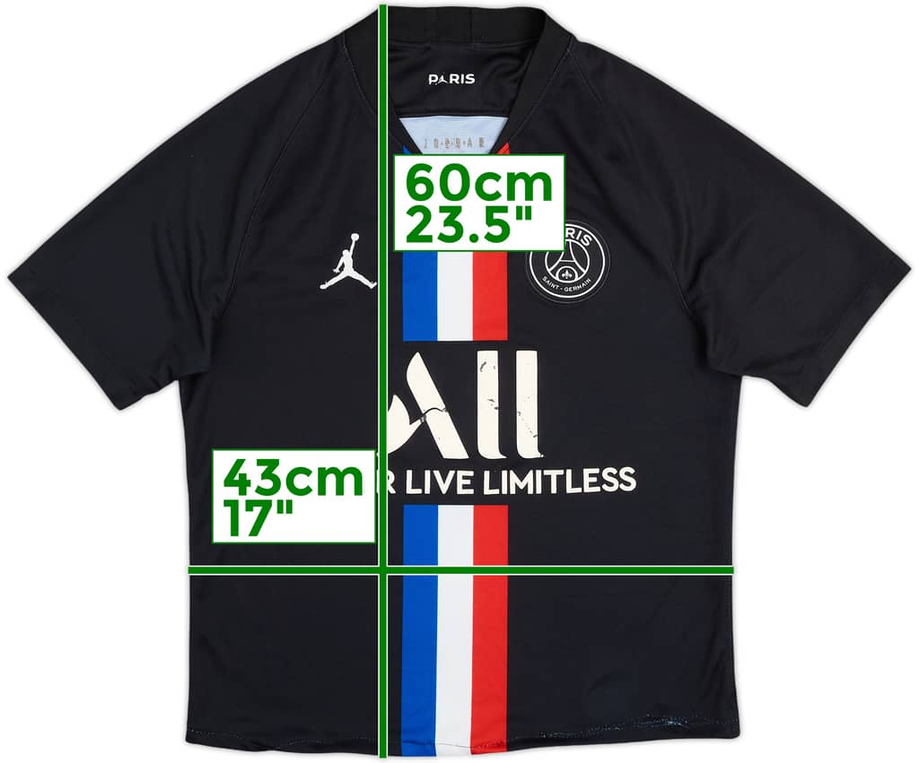 2019-20 Paris Saint-Germain Fourth Shirt - 3/10 - (S)