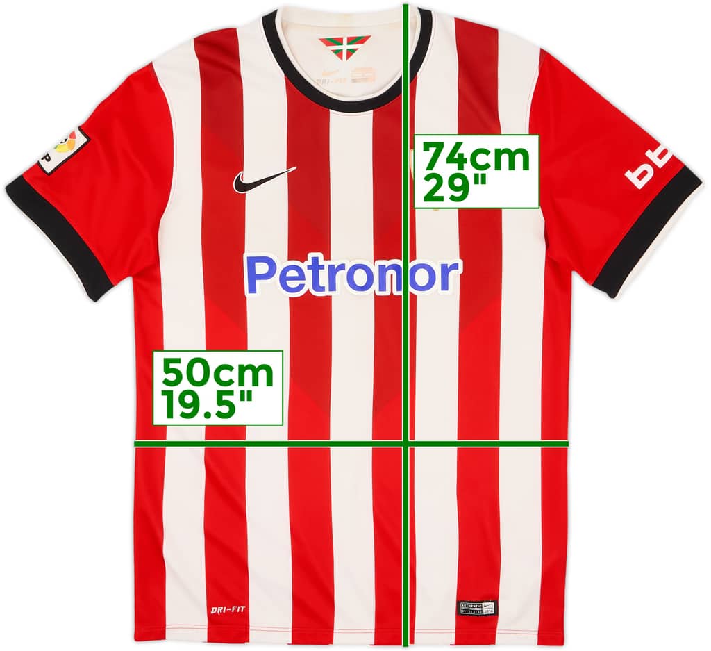 2014-15 Athletic Bilbao Home Shirt - 4/10 - (M)