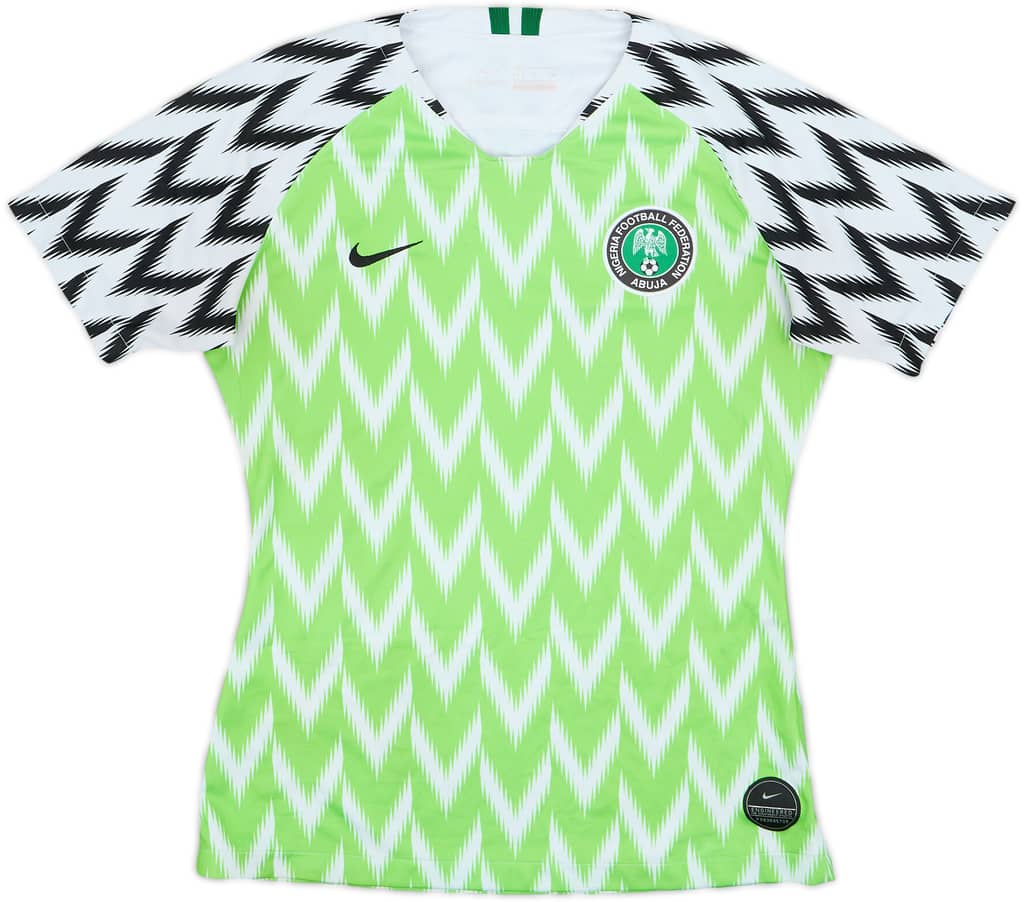 2018-19 Nigeria Home Shirt - 9/10 - (Women's S)