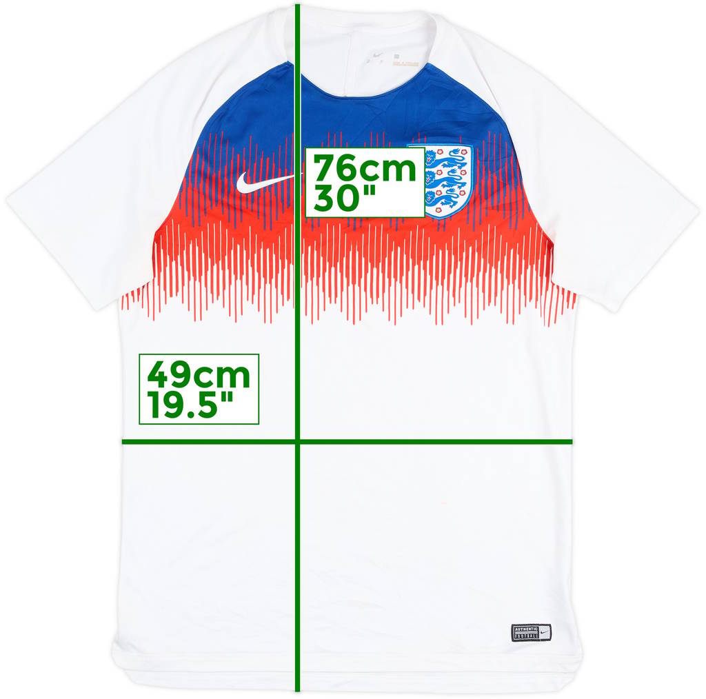 2018-19 England Nike Training Shirt - 6/10 - (L)