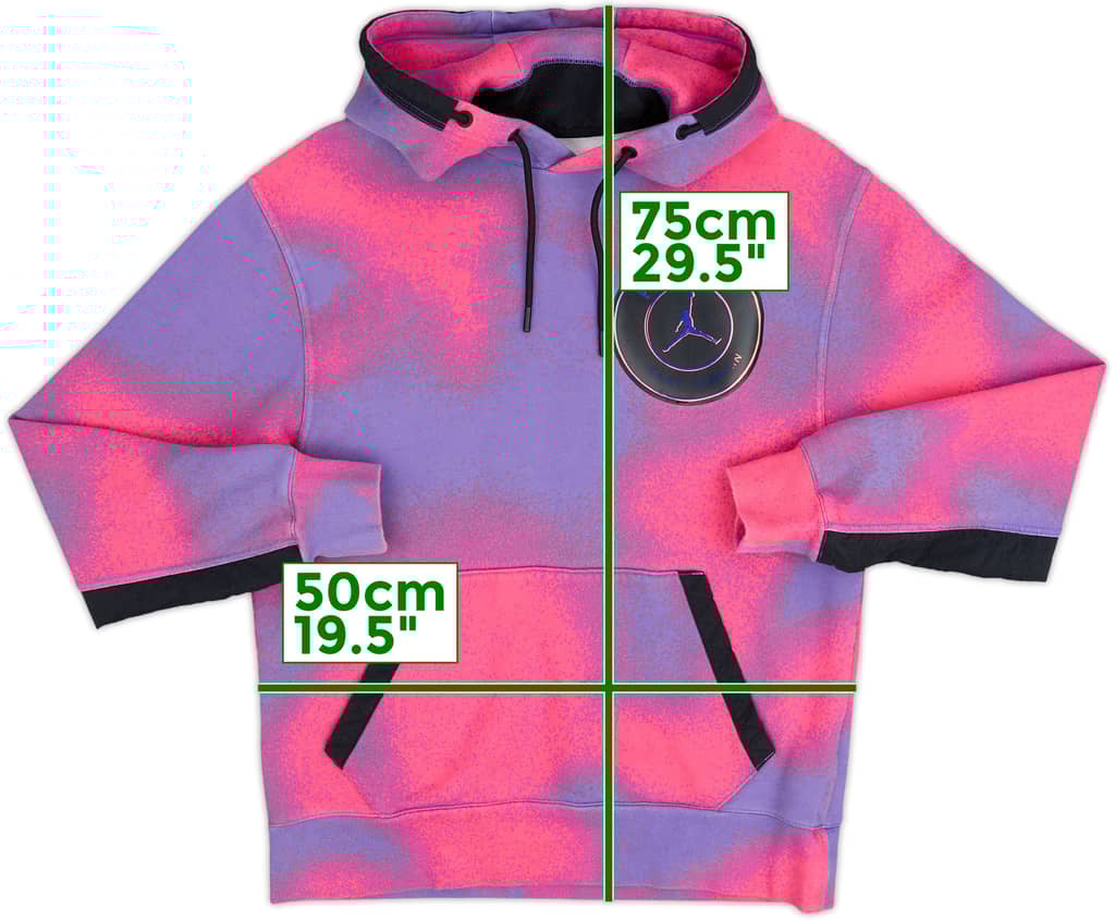 2021-22 Paris Saint-Germain Jordan Hooded Top - 8/10 - (M)