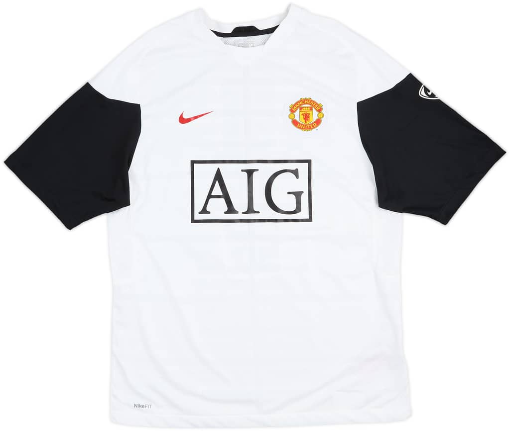 2009-10 Manchester United Nike Training Shirt - 8/10 - (M)