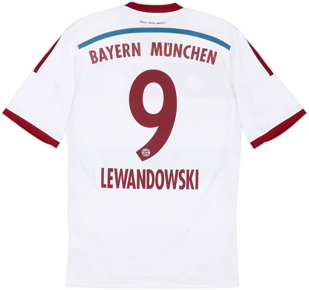 Camiseta de visitante del Bayern Munich 2014-15 Lewandowski #9