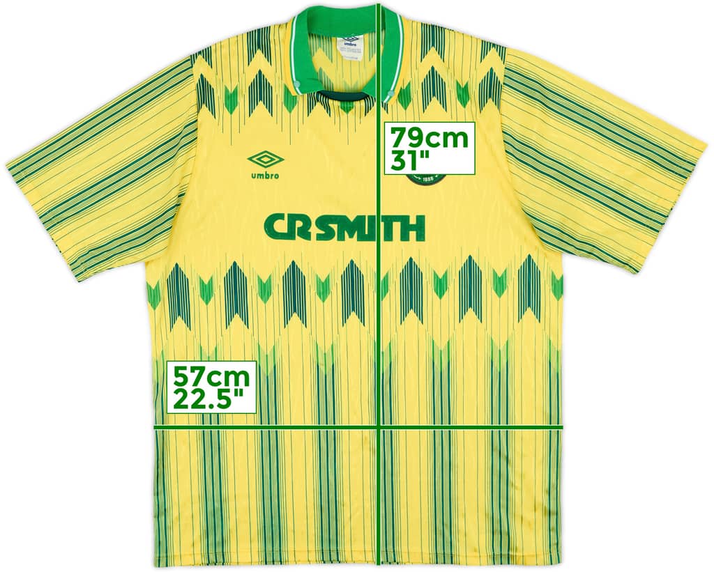 1989-91 Celtic Away Shirt - 8/10 - (L)
